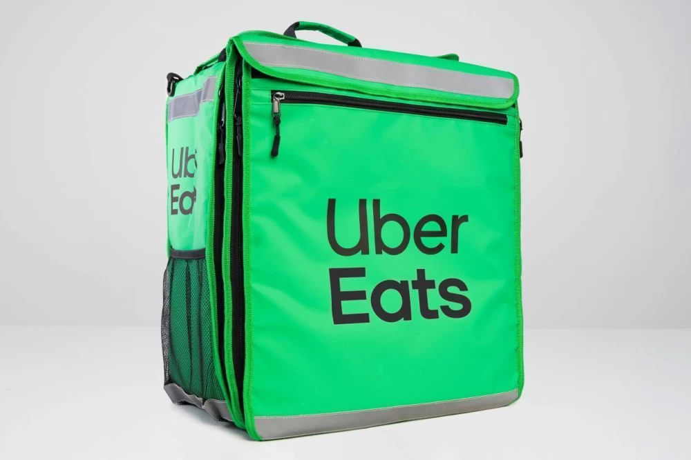 Uber Eats teleskooppinen toimituslaukkku 2025