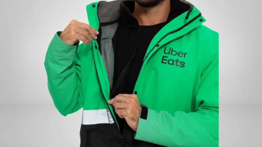 Uber Eats 3-in-1 takki